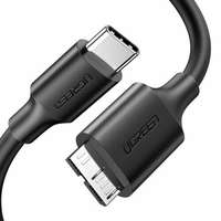 UGREEN Micro-B USB 3.0 - USB-C kabel UGREEN 1m - černý