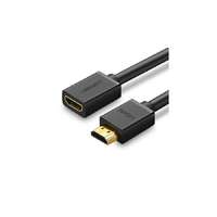 UGREEN HDMI samec na HDMI samice kabel UGREEN HD107, FullHD, 3D, 0,5 m - černý