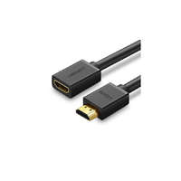 UGREEN HDMI samec na HDMI samice kabel UGREEN HD107, FullHD, 3D, 1m - černý