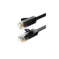 UGREEN UGREEN Ethernetový plochý síťový kabel RJ45, Cat.6, UTP, 15 m - černý