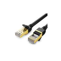 UGREEN Plochý síťový kabel UGREEN Ethernet RJ45, Cat.7, STP, 10m - černý