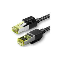 UGREEN Síťový kabel UGREEN NW150 Braid Ethernet RJ45 Cat 7 F/FTP 3 m (černý)