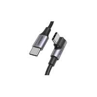 UGREEN Úhlový kabel USB-C na USB-C UGREEN US334 5A, PD 100W, 1m (černý)