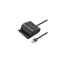 UGREEN 5-in-1 Adapter UGREEN US156, USB to 3x USB 3.0 + Card Reader (Black)