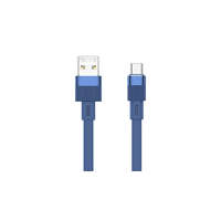 Remax Kabel USB-C Remax Flushing, 2,4 A, 1 m (modrý)