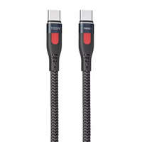 Remax USB-C – USB-C Remax Lesu Pro kábel, 1 m, 100 W (černý)