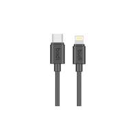 Budi USB-C-Lightning Budi kábel, 1,2 m, 35 W (černý)