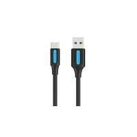Vention Cable USB-A 2.0 to USB-C Vention COKBD 3A 0,5m (black)