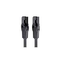 Vention Flat Network Cable UTP Cat.6 Vention IBABF RJ45 Ethernet, 1000Mbps 1m Black