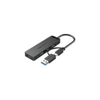 Vention Huib 2in1 USB-C Interface, 4-port USB 3.0 and Power Adapter Vention CHTBB 0.15m