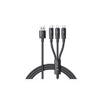 Mcdodo az 1-ben USB-USB-C / Lightning / Micro USB kábel, Mcdodo CA-5790, 3,5 A, 1,2 m (fekete)
