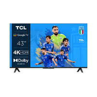 TCL TCL P63 Series 4K Ultra HD 43" 43P635 Dolby Audio Google TV 2022