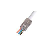 Hirschmann Quick Connect RJ45 CAT6 FTP 10 Quick connect U/FTP CAT6 data connector RJ45 with white thule - 10 pcs