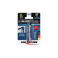 ANSMANN ANSMANN 18650 Li-ion 2600mAh védett akkumulátor USB töltéssel