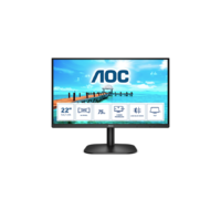 AOC AOC VA monitor 21.5" 22B2H, 1920x1080, 16:9, 250cd/m2, 4ms, VGA/HDMI