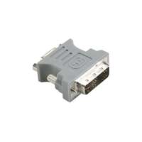 Bandridge DVI-Adapter DVI-A 12 + 5-Pólusú Dugó - VGA Aljzat Szürke