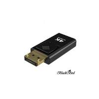 BLACKBIRD BLACKBIRD Adapter Displayport 1.2 male to HDMI female 4K passzív, Fekete