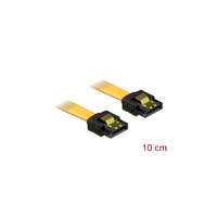 DELOCK DELOCK kábel SATA 3 Gb/s egyenes 10cm sárga