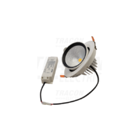 Tracon Beépíthető álmennyezeti LED lámpatest, forgatható 230 V, 50 Hz, 35 W, 3500 lm, 4000 K, EEI=F