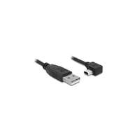 DELOCK DELOCK kábel USB-A male > USB mini-B male 90 fokos bal 1m