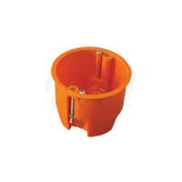 Tracon Gipszkarton doboz, mély, fedél nélkül, narancssárga 65×60mm