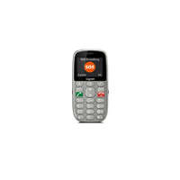 GIGASET GIGASET GL390 mobiltelefon, idősek számára, Dual SIM, titán-ezüst