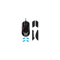 HP HYPERX HP HYPERX Vezetékes Egér Pulsefire Haste - Gaming Mouse Black-Red, HMSH1-A-RD/G