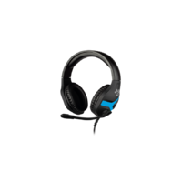 KONIX KONIX - MYTHICS PS4 Fejhallgató Nemesis Gaming Stereo Mikrofon, Fekete-Kék