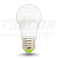 Tracon Gömb búrájú LED fényforrás 230 VAC, 5 W, 2700 K, E27, 400 lm, 200°, A55, EEI=G