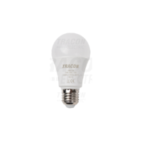 Tracon Gömb burájú LED fényforrás 230 V, 50 Hz, 12 W, 3000 K, E27, 1430 lm, 200°, A60, EEI=E