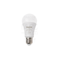 Tracon Gömb búrájú LED fényforrás 230 VAC, 15 W, 3000 K, E27, 1620 lm, 200°, A60, EEI=F