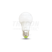 Tracon Gömb burájú LED fényforrás 230 V, 50 Hz, 7 W, 2700 K, E27, 600 lm, 200°, A60, EEI=F