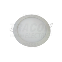 Tracon Beépíthető LED mélysugárzó, fehér 220-240 VAC, 18 W, 1820 lm, D=220 mm, 2700 K, IP40, EEI=F