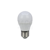 Tracon LED fényforrás 230 VAC 50Hz, 8 W, 2700 K, E27, 710 lm, 180°, G45, EEI=F