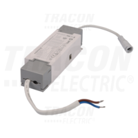 Tracon Dimmelhető LED meghajtó 40 W-os panelekhez 200-240 VAC, 0,49 A / 9-42 VDC, 1050 mA, 1-10 V