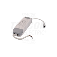 Tracon Dimmelhető LED meghajtó LP panelekhez 200-240 VAC, 0,27 A / 27-45 VDC, 950 mA, TRIAC
