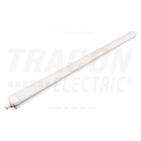 Tracon Védett LED ipari lámpatest 230 VAC, 18 W, 2160 lm, 4000 K, IP65, IK08, EEI=E