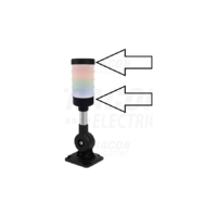 Tracon Fényjelző oszlop alapcsomag (talp, rúd, fedelek, duda, kábel 230V AC, IP65, 80 dB