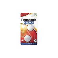 Panasonic Panasonic CR2025 3V lítium gombelem 2db/csomag