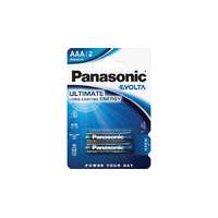 Panasonic Panasonic EVOLTA LR03EGE/2BP 1,5V AAA/mikro szupertartós alkáli elem 2 db/csomag