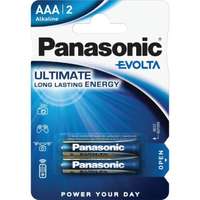 Panasonic Panasonic EVOLTA LR03EGE/2BP 1,5V AAA/mikro szupertartós alkáli elem 2 db/csomag