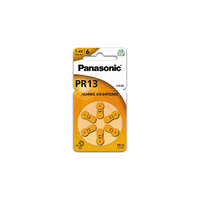 Panasonic Panasonic PR-13(48)/6LB PR13 cink-levegő hallókészülék elem 6 db/csomag