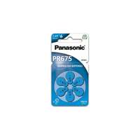 Panasonic Panasonic PR-675(44)/6LB PR675 cink-levegő hallókészülék elem 6 db/csomag