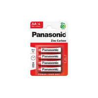 Panasonic Panasonic RedZinc R6RZ/4BP AA/ceruza cink-mangán tartós elem 4 db/csomag