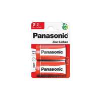 Panasonic Panasonic RedZinc R20RZ/2BP D/góliát cink-mangán tartós elem 2 db/csomag