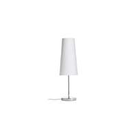 Rendl NYC/CONNY 15/30 asztali lámpa Monaco galamb szürke/ezüst PVC/nikkel 230V LED E27 7W