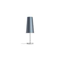 Rendl NYC/CONNY 15/30 asztali lámpa Monaco petróleum kék/ezüst PVC/króm 230V LED E27 7W