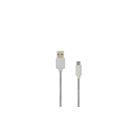 SBOX SBOX Kábel, CABLE USB A Male -> MICRO USB Male 1 m White
