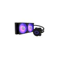 Cooler Master Cooler Master MasterLiquid ML240L V2 RGB Processor All-in-one liquid cooler 12 cm Black 1 pc(s)