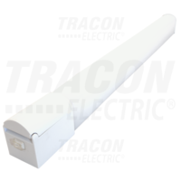 Tracon Védett integrált LED-es bútorvilágító csatlakozóaljzattal 230 V, 50 Hz, 8 W, 720 lm, 4000 K, IP44, EEI=G